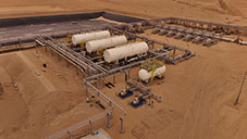 Petro Techna’s produced water disposal project for Waha Oil Company,